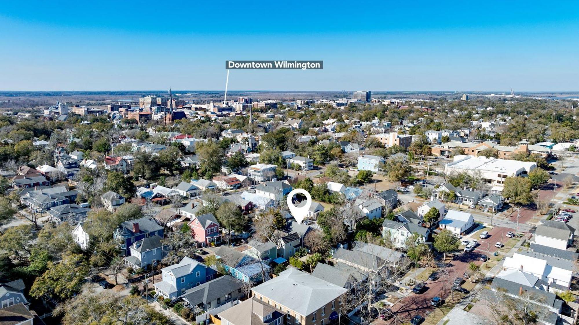 Downtown Wilmington Home ~ Pet Friendly Exterior foto